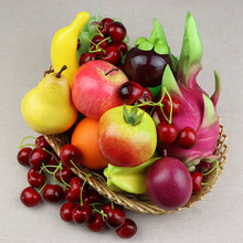 Mô phỏng trái cây mô phỏng trái cây giả mô phỏng rau prop chuối chuối Nhà hàng Apple trang trí trường dạy học Trái cây mô phỏng