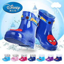 Disney plus nhung trẻ em ủng đi mưa Man Wei giày đi mưa cho bé trai Giày nữ Giày đi mưa