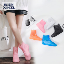 Giày đi mưa nữ Hàn Quốc dễ thương Giày silicon chống thấm nước mưa ngày không trơn trượt dày chống mưa cho người lớn Giày đi mưa nữ