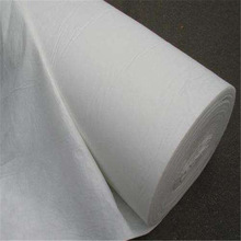 Linyi nhà máy trực tiếp vải không dệt vải địa kỹ thuật trắng 200g300g sợi vải sợi ngắn polyester chủ yếu Cơ sở trang web