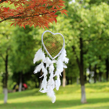 món quà ngày MS6928 New Heart Dreamcatcher cưới màu trắng trang trí xe đồ trang trí Trang chủ trang trí Valentine Tường / tường