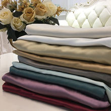 Các nhà sản xuất cung cấp độ chính xác cao các dự án cải thiện màn màn rèm vải lót vải nhà lụa satin ủng hộ Rèm vải