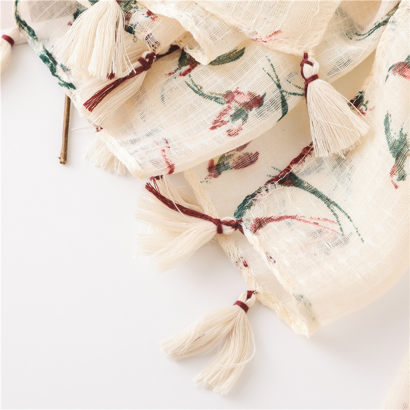 Sun shawl women summer wild silk scarf beach towelpicture8
