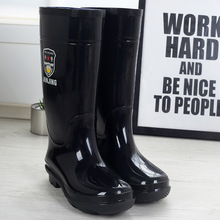 Giày đi mưa 2019 nam cao ống quân đội nam đi mưa chống trượt trang web chống thấm lao động bảo hiểm lao động nhà sản xuất giày nhựa nước bán buôn Giày đi mưa