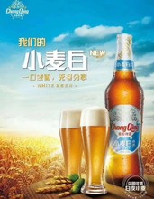 Trùng Khánh bia lúa mì trắng 308 * 24 đóng chai lúa mì mới trái cây bia đục bán buôn rượu chân thành Bia