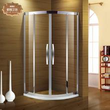 Phòng tắm tùy chỉnh bằng thép không gỉ hình quạt phòng tắm nhà cải thiện nhà tắm bằng thép không gỉ màn hình phòng tắm kính hồ sơ bán buôn Phòng tắm tùy chỉnh