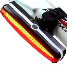 COMET xe đạp đèn hậu 2266 sạc USB đèn xi Strobe đèn cảnh báo núi xe đạp đèn pha Đèn xe đạp