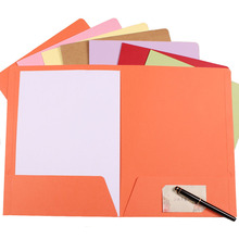 A4 giấy đôi thư mục túi màu tập tin giấy tay áo túi thư mục bìa màu Tập tin