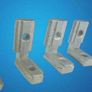 成都角槽连接件 40型材专用角件 工业铝型材 流水线  配件