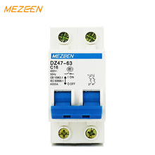 DZ47-63 / 2P16A micro air switch thu nhỏ ngắt công tắc rò rỉ DZ47 nhà sản xuất ngắt mạch Bộ ngắt mạch nhỏ