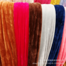 Nhà sản xuất bán buôn vải flannel màu rắn tùy chỉnh hai mặt mềm nhung san hô lông cừu chăn đồ ngủ vải Flannel