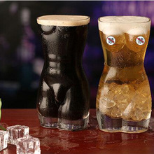vẻ đẹp mô hình sáng tạo trong suốt bia thủy tinh cốc uống cốc Bar hộp đêm tính cách nam tính con người có thể được tùy chỉnh Bộ rượu