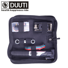 DUUTI Diou Road Xe đạp Công cụ kết hợp Bộ sửa chữa Bộ dụng cụ lốp Inflator Crowbar Bộ sửa chữa Bơm