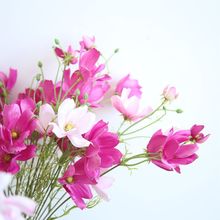 Gesang tường đơn vũ trụ chi nhánh nhà máy hoa mô phỏng đám cưới trang trí nội thất trưng bày hoa giả giữ hoa MW58738 Cầm hoa