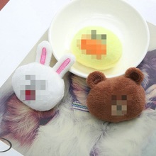 Cotton Hàn Quốc dễ thương hoạt hình đầu thú đầy đủ Brown phụ kiện headband gấu phụ kiện tùy chỉnh quần áo trẻ em bán buôn Phụ kiện quần áo