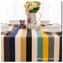 Đơn giản vải bông bảng vải sọc vải treo lên hình chữ nhật vải bảng bán buôn bảng vải Khăn trải bàn / khăn trải bàn