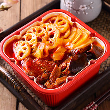 Trùng Khánh Weiwei tươi tự nấu lẩu lười ăn liền mì ăn nhanh thức ăn cay thịt bò bán buôn lẩu nhỏ nóng Lẩu nhỏ tự phục vụ