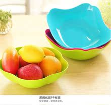 Nhựa kẹo món ăn đĩa trái cây phòng khách sáng tạo phong cách châu Âu bầu dục bát trái cây đĩa trái cây ăn nhẹ Guo Ông phù hợp Bát trái cây