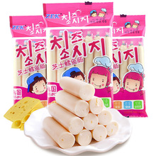 Hàn Quốc nhập khẩu thực phẩm đặc sản bán buôn xúc xích phô mai / ngô ZEK 105g Cá ăn vặt
