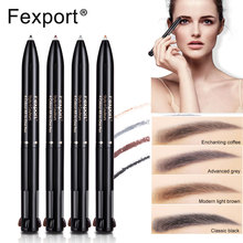OEM tùy biến thương hiệu AliExpress Fexport bốn trong một chức năng bút kẻ mắt không thấm nước đa chức năng Bút chì lông mày