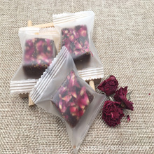 Quảng Tây Rose Brown Sugar Pieces Handmade Tanning Rose Cubes Scrub trong suốt Gói riêng lẻ Khối đường nâu Đường
