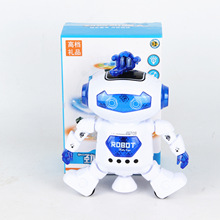 Robot nhảy nhấp nháy Robot xoay Đồ chơi nhiều cửa hàng Đồ chơi trẻ em Nguồn quà tặng Mô hình robot