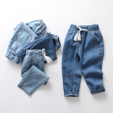 Quần áo trẻ em mùa hè mới phần mỏng quần denim muỗi quần trẻ em thương mại nước ngoài quần áo trẻ em một thế hệ Quần jean
