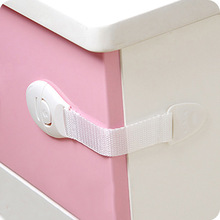 Em bé đa chức năng vải có khóa em bé khóa an toàn trẻ em khóa khóa ngăn kéo nhựa vệ sinh khóa tủ khóa cửa tủ lạnh Ổ khóa