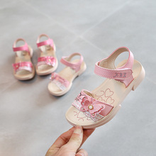 Mùa hè 2019 dép mới cho bé gái Giày đế xuồng polyurethane trong đôi giày trẻ em lớn Giày chống trượt cho bé Dép trẻ em