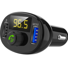 Xe BT23 mới mp3 máy nghe nhạc Bluetooth sạc xe hơi fm máy phát xe rảnh tay gọi bán buôn Xe mp3