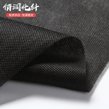 Pp phụ kiện đen không dệt nhà máy bán hàng trực tiếp bao bì quần áo không dệt không dệt bán buôn chất lượng tùy chỉnh Vải không dệt