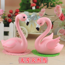 Nướng đồ trang trí bánh nhựa trang trí nhà tình yêu chim dễ thương sinh viên flamingo những người yêu thích những món quà tiệm Quà sinh viên