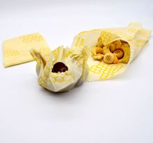 FDA thực phẩm cấp vải bao bì sáp ong có thể được tùy chỉnh mô hình nhà máy đóng gói bán hàng trực tiếp của các kênh khác nhau sản phẩm nổ Hạt rang và bao bì hạt