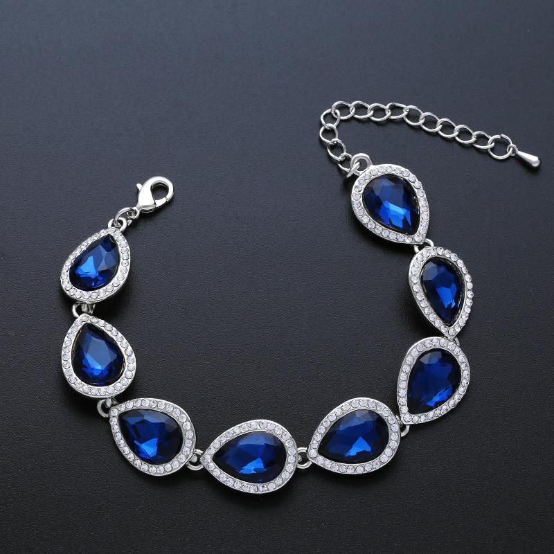 Imitated crystalCZ Fashion Geometric bracelet  Alloy  Fashion Jewelry NHAS0606Alloypicture2