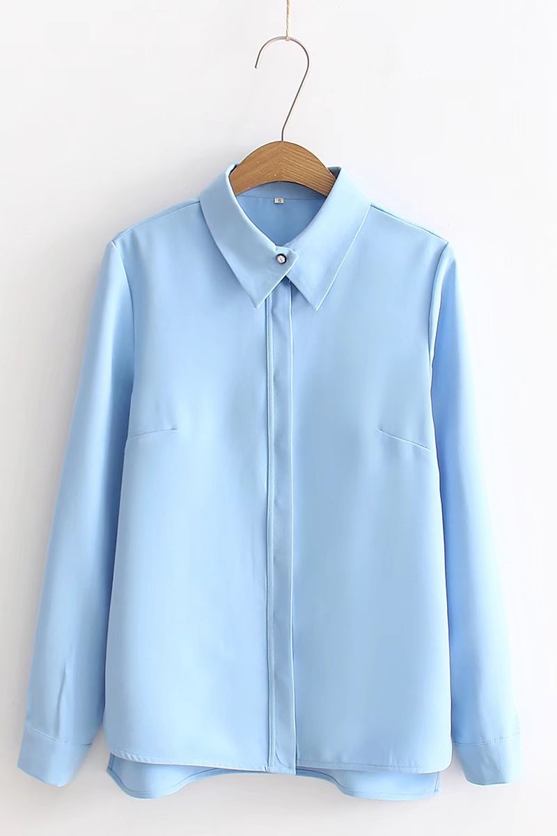 high-quality ten-color chiffon shirt top   NSAM28374