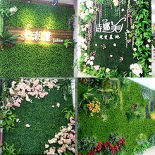 Mô phỏng nhà máy tường nền mô phỏng tường xanh tường nhà máy mô phỏng nhựa cỏ tường cửa cửa hàng hình ảnh tường cỏ Sân cỏ nhân tạo