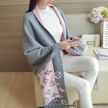 Áo len cardigan 2018 Hàn Quốc nữ mùa thu đông ngoài áo choàng bat tay áo tua rua áo choàng dài tay nữ Áo len đan