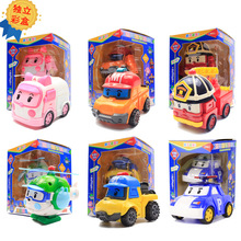 Poli đồ chơi Poli biến dạng robot trẻ em vụ nổ gian hàng bán nóng cảnh sát trưởng phim hoạt hình xe đồ chơi Mô hình robot