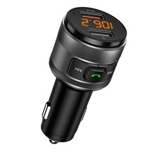 C57 xe fm ra mắt USB sạc kép máy nghe nhạc xe hơi loại nhẹ hơn xe MP3 sạc nhanh Bluetooth rảnh tay Máy phát
