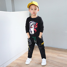 Quần jean bé trai A Ge Ge 2019 Mùa xuân cho trẻ em Mặc quần trẻ em Hàn Quốc Quần Harlan Chân nhỏ Quần thun trẻ em Bán buôn Quần jean