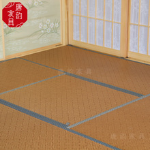 Thảm trải sàn Nhật Bản tùy chỉnh mây mat bán buôn thảm rơm dày mây mat dừa cọ mat mat Tùy chỉnh chiếu