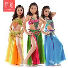 Trang phục khiêu vũ cho trẻ em ngày khiêu vũ Set Belly Dance Set New Children Performance Dance Wear 868 Váy múa bụng