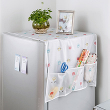 Tủ lạnh che bụi vải lưu trữ hoàn thiện túi thiết bị hàng đầu không thấm nước khăn khăn nhà Hàn Quốc bìa tủ lạnh treo túi Bụi che hộ gia đình