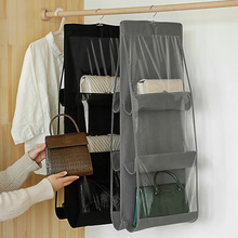 Túi lưu trữ treo túi ký túc xá tủ quần áo treo vải lưu trữ túi tường hai mặt dày không dệt túi lưu trữ Túi treo