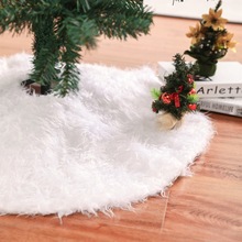Váy cây Giáng sinh sang trọng Tóc dài màu trắng tinh khiết Váy cây Giáng sinh 78 90 122cm Váy cây Giáng sinh Trang trí giáng sinh