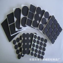 Nhà sản xuất vòng silicon pad chống trượt silicone pad kẻ sọc cao su mặc pad cao su tự dính chống trượt mat tùy chỉnh Đệm silicon