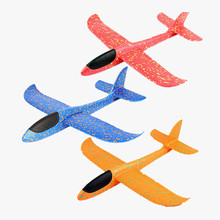 Bán chạy nhất mới ném máy bay bọt bay lượn Màu bọt máy bay xoay trẻ em đồ chơi mô hình bán buôn Mô hình hàng không