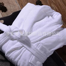 Huaian nhà sản xuất khăn khách sạn terry áo choàng | đàn ông cao cấp và phụ nữ thấm bông áo choàng tắm trắng dày Khăn trải giường khách sạn
