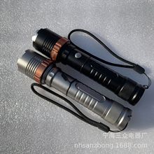 Gương chéo thương mại điện tử nóng đèn pin đôi sen đầu đèn pin xoay tập trung Đèn pin