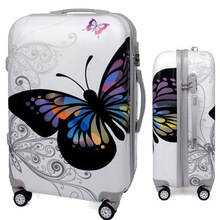 Nhà sản xuất phân phối phổ bánh xe 20 inch 24 inch 28 inch bướm trường hợp xe đẩy pc mẫu hành lý du lịch xe đẩy trường hợp bán buôn Vali nóng